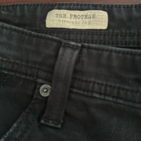 Adriano Goldschmied 34 x 30 Black The Protege Straight Leg Jeans - Picture 4 of 9